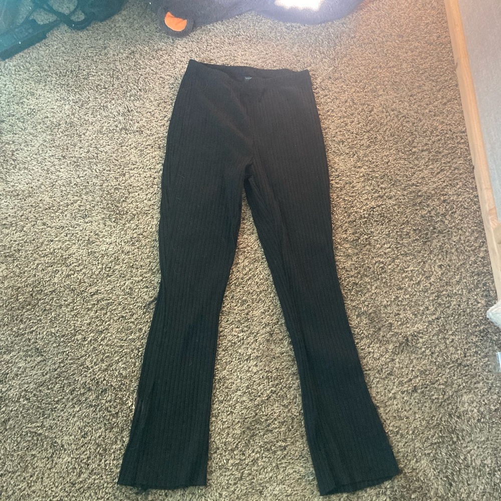 Woman’s Black Flared Pants